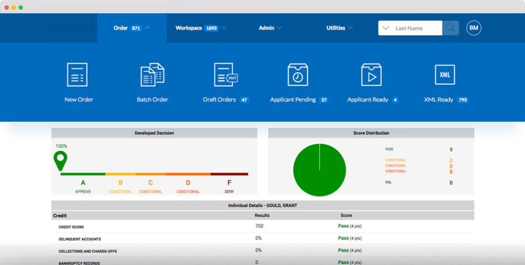 screening software by western reporting